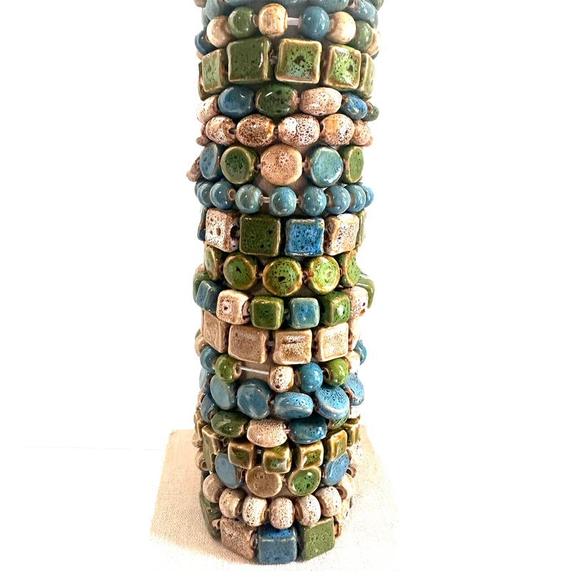 Mixed Color and Shape Clay Bead Stretch Bracelets