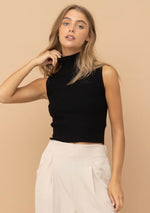 Ribbed Mockneck Midi